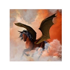 The Dark Unicorn Small Satin Scarf (square) 