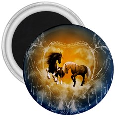 Wonderful Horses 3  Magnets