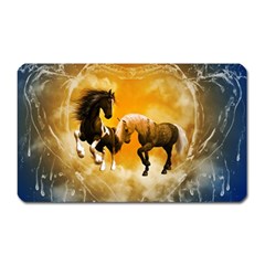 Wonderful Horses Magnet (rectangular)