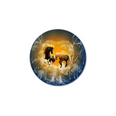 Wonderful Horses Golf Ball Marker (4 Pack) by FantasyWorld7