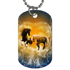 Wonderful Horses Dog Tag (two Sides)