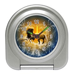 Wonderful Horses Travel Alarm Clocks