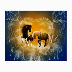 Wonderful Horses Small Glasses Cloth