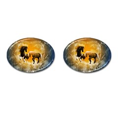 Wonderful Horses Cufflinks (oval)