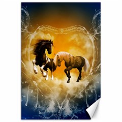 Wonderful Horses Canvas 20  X 30  