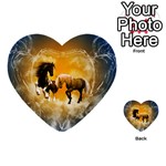 Wonderful Horses Multi-purpose Cards (Heart)  Front 4