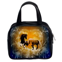 Wonderful Horses Classic Handbags (2 Sides)