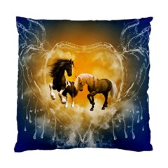 Wonderful Horses Standard Cushion Case (one Side) 