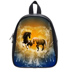 Wonderful Horses School Bags (small)  by FantasyWorld7