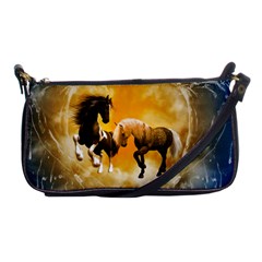 Wonderful Horses Shoulder Clutch Bags by FantasyWorld7