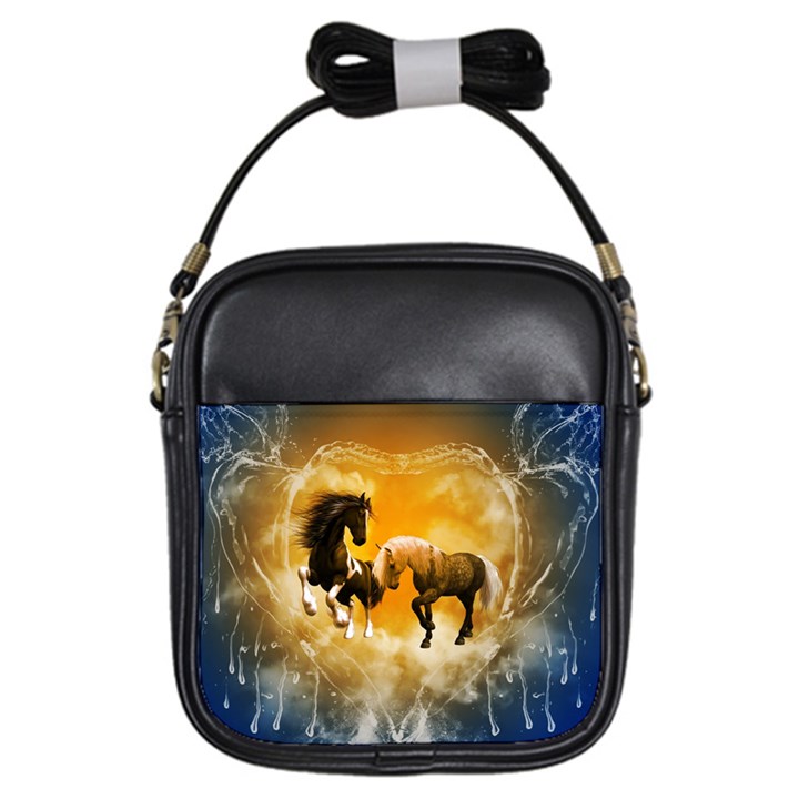 Wonderful Horses Girls Sling Bags