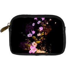 Awesome Flowers With Fire And Flame Digital Camera Cases