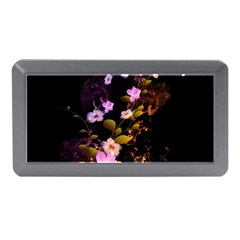 Awesome Flowers With Fire And Flame Memory Card Reader (mini)