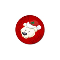 Funny Polar Bear Golf Ball Marker (10 Pack) by FantasyWorld7