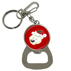 Funny Polar Bear Bottle Opener Key Chains