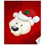 Funny Polar Bear Canvas 8  x 10  8.15 x9.66  Canvas - 1