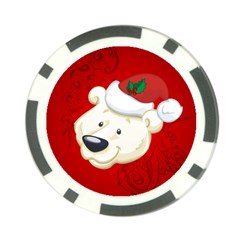 Funny Polar Bear Poker Chip Card Guards (10 Pack) 