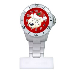 Funny Polar Bear Nurses Watches by FantasyWorld7