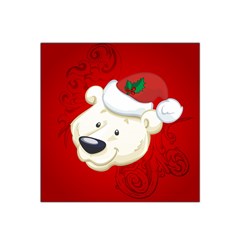 Funny Polar Bear Satin Bandana Scarf by FantasyWorld7