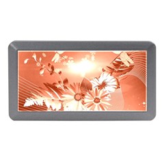 Amazing Flowers With Dragonflies Memory Card Reader (mini)