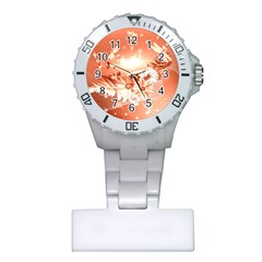 Amazing Flowers With Dragonflies Nurses Watches