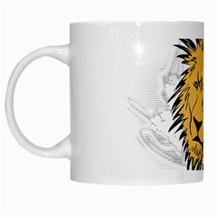 Lion White Mugs