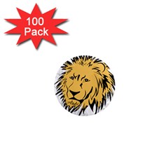 Lion 1  Mini Magnets (100 Pack) 