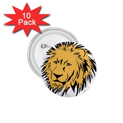 Lion 1 75  Buttons (10 Pack) by EnjoymentArt