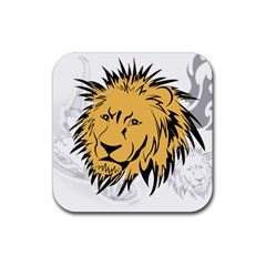 Lion Rubber Coaster (square) 