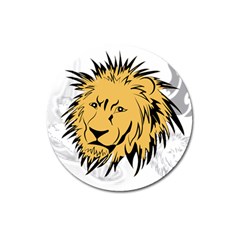 Lion Magnet 3  (round)