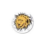 Lion Golf Ball Marker (4 pack) Front