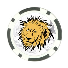 Lion Poker Chip Card Guards