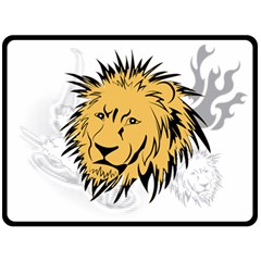 Lion Fleece Blanket (large) 