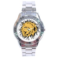 Lion Stainless Steel Men s Watch