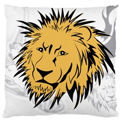 Lion Large Cushion Cases (one Side) 