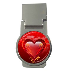 Heart Money Clips (round) 