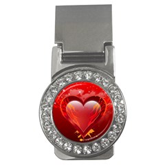 Heart Money Clips (cz) 