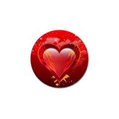 Heart Golf Ball Marker (4 Pack)