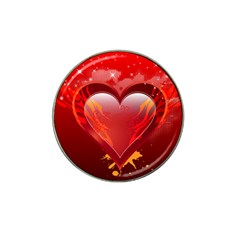 Heart Hat Clip Ball Marker