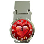 heart Money Clip Watches Front