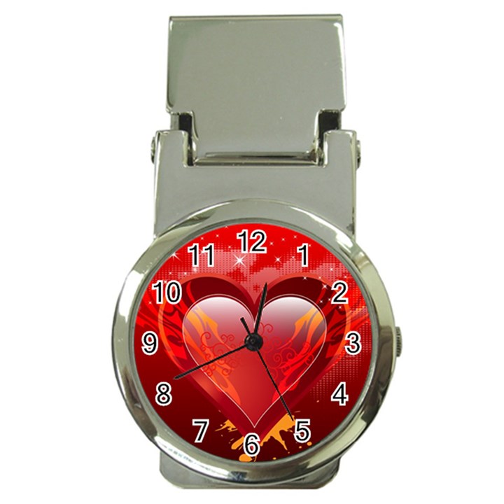 heart Money Clip Watches