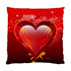 Heart Standard Cushion Case (one Side) 