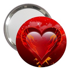 Heart 3  Handbag Mirrors