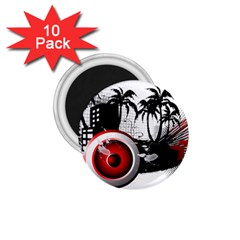 Music, Speaker 1 75  Magnets (10 Pack) 