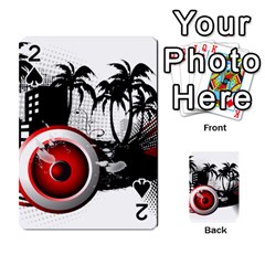 Music, Speaker Playing Cards 54 Designs 