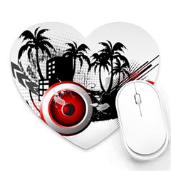 Music, Speaker Heart Mousepads