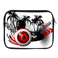 Music, Speaker Apple Ipad 2/3/4 Zipper Cases by EnjoymentArt