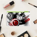 music, speaker Cosmetic Bag (XS) Back