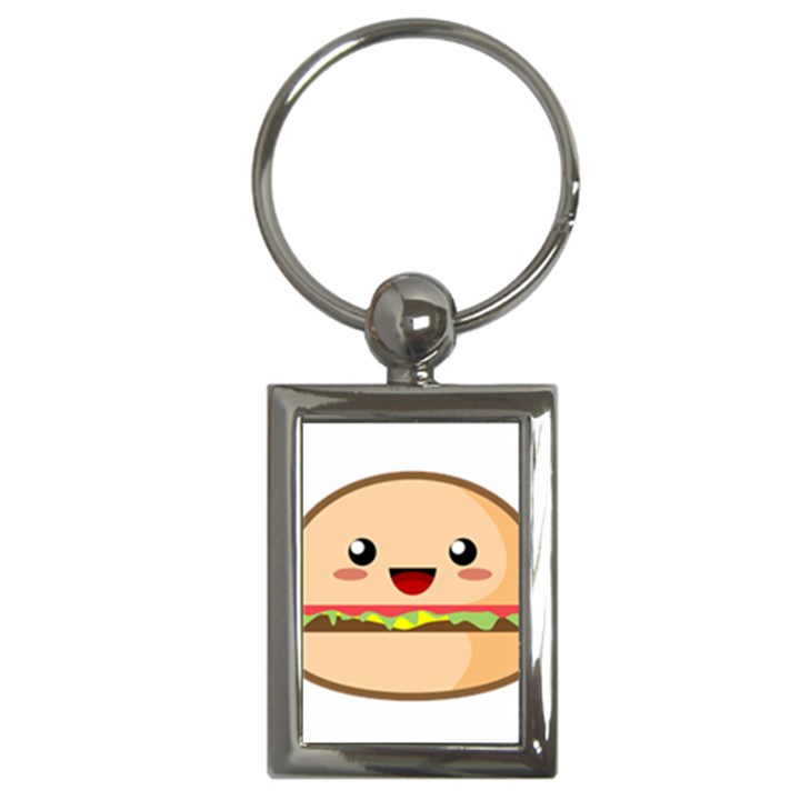 Kawaii Burger Key Chains (Rectangle) 