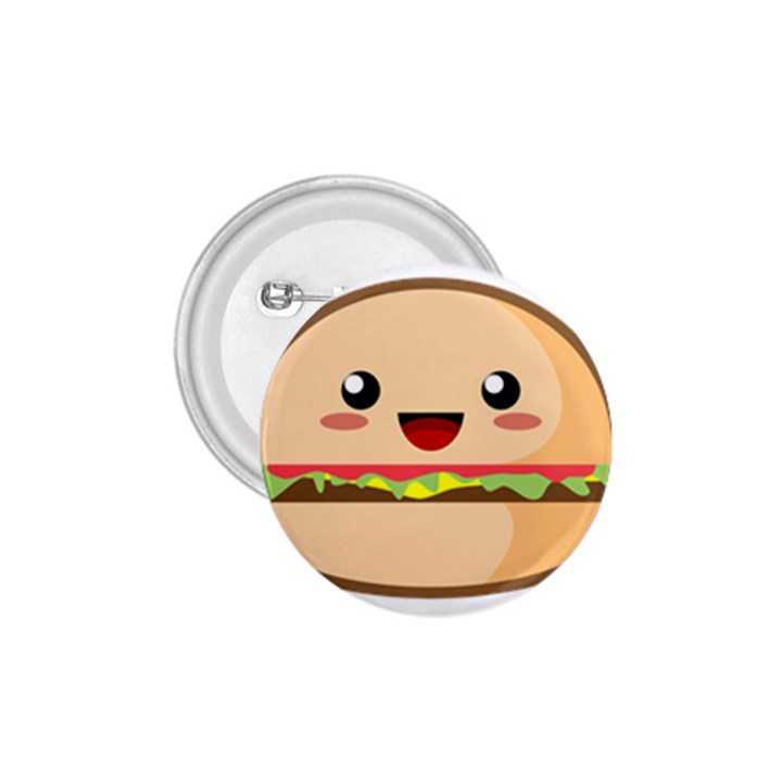 Kawaii Burger 1.75  Buttons